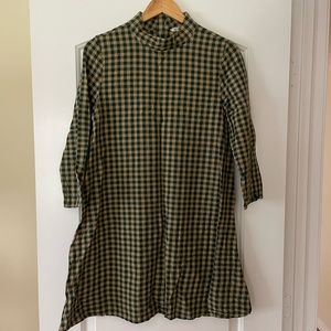 Ali Golden Mini Dress